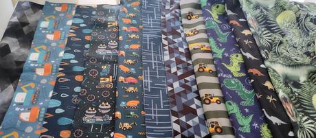 Zimné softshellky kombinované s reflexnym prvkom, 68 - 170