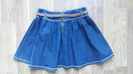 Rifľová sukňa pull&bear, pull&bear,36