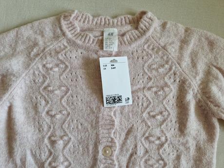 Pletený sveter h&m, h&m,104