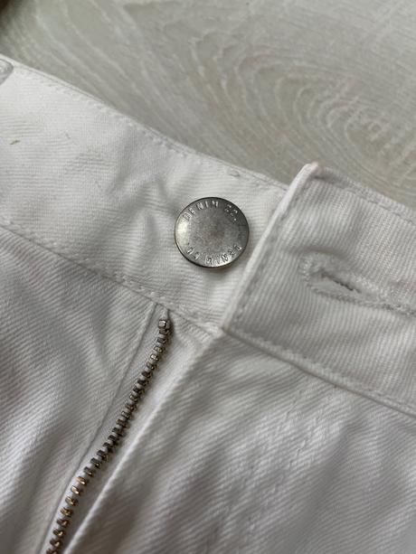 Biela denimova sukňa, denim,s