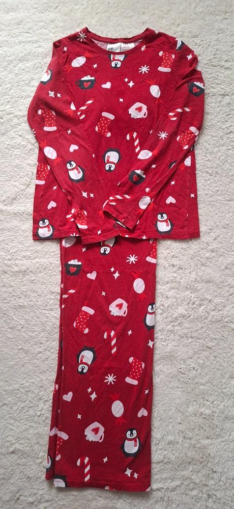 Vianočné pyžamo h&m, h&m,158