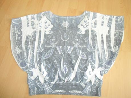 Modrosive damske tricko, s