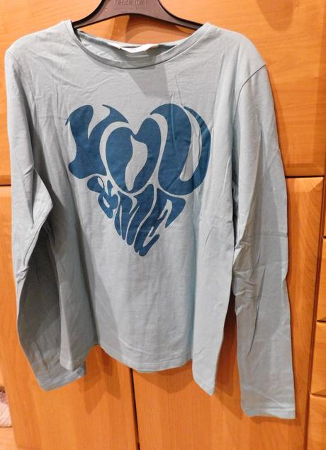 Zelené tričko, h&m,158