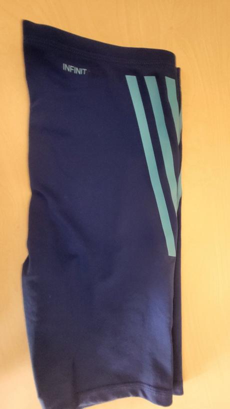 Modré plavky, adidas,158