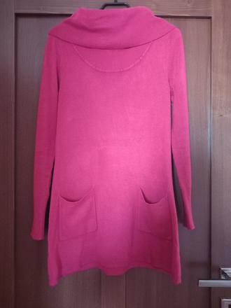 Rolákové šaty, papaya,xs