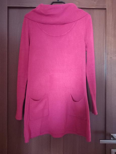 Rolákové šaty, papaya,xs