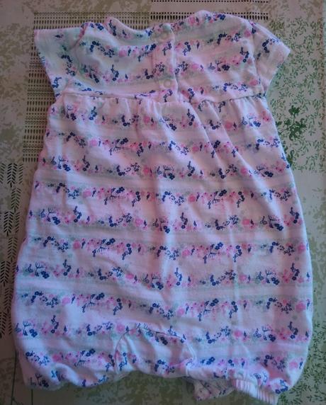 Opalovačky s ružovo modrým vzorom, next, 62-68 cm, next,68