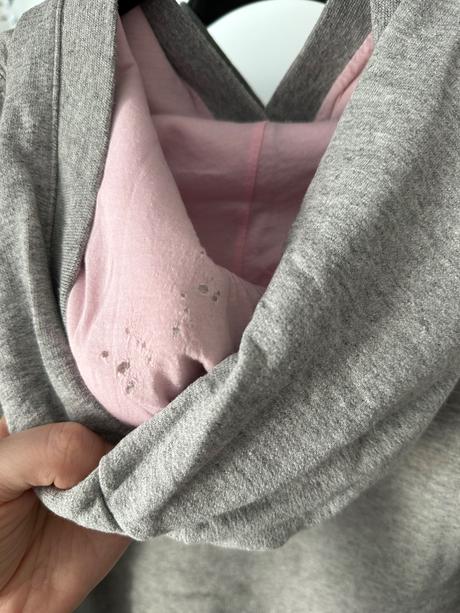 Štýlová cropp mikina s kapucňou, xs