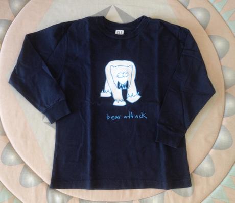 2x tricko s dlhym rukavom, gap,116