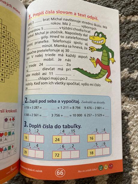 Prázdninová škola 4.ročník,