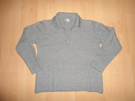 Tmavosive dlhe tricko, s