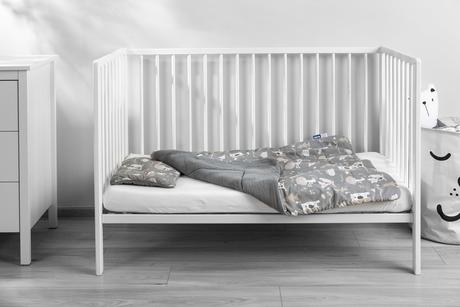 Sensillo komplet šedá lúka perinka 95x75 cm a vank, 