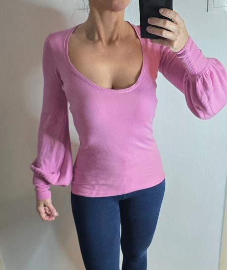 Miss selfridge ruzovy sveter, 36