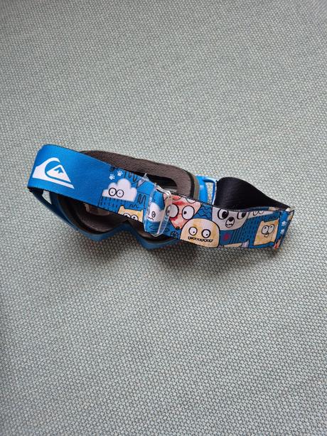 Detska lyziarska helma a okuliare, quicksilver,l