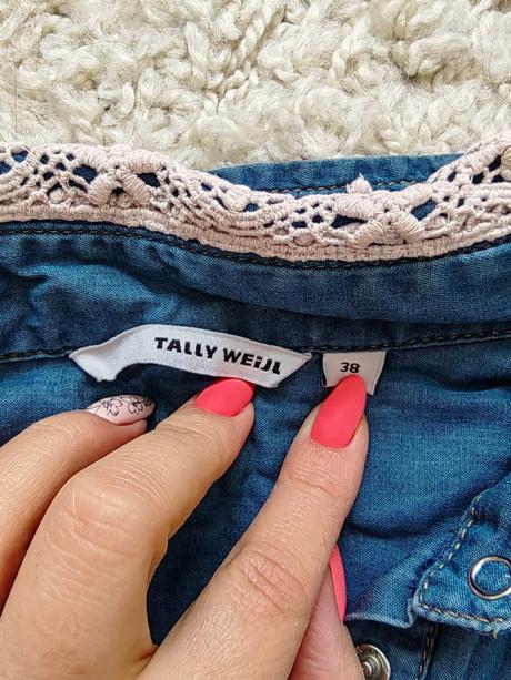 Rifľová blúzka, tally weijl,38