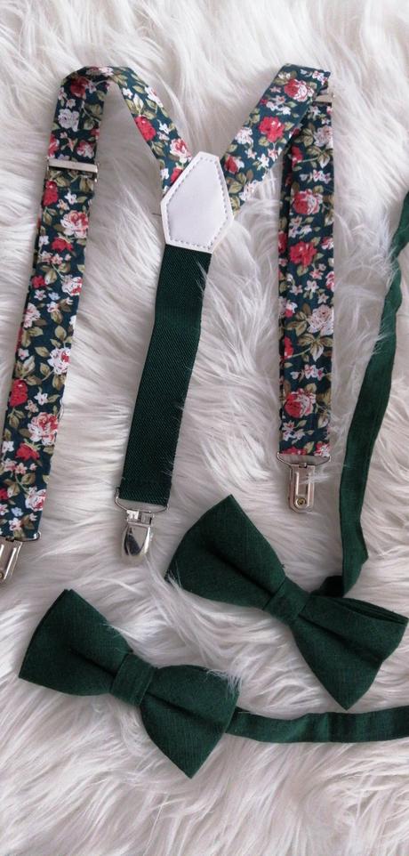 Set otec syn, motýlik traky kravata,