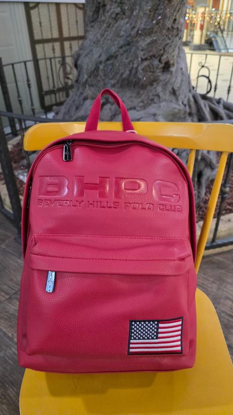 Rubsak cerveny kozeny, 