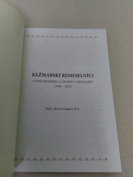 Kežmarskí remeselníci, 