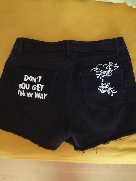 Riflove kratase, denim,38