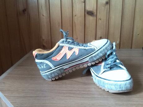 Tenisky látkové, tesco,33