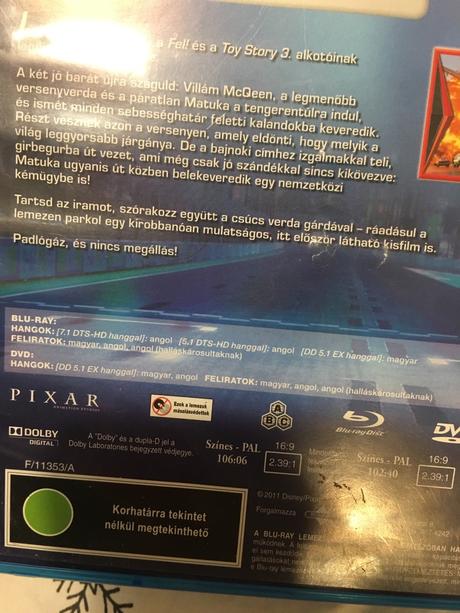 Blu ray dvd verdák, 