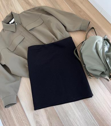 Elastická sukňa, h&m,l