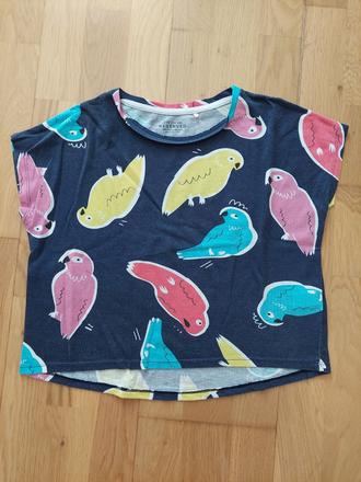 Dievčenské tricko papagáj, reserved,140