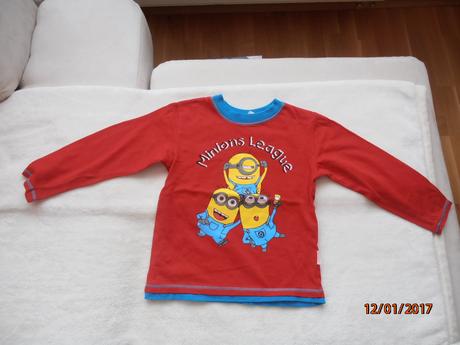 Tričko mimoni s dlhým rukávom, tinko,104