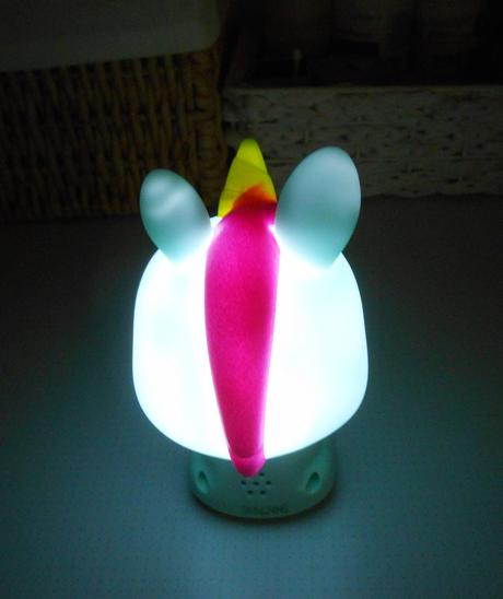 Lumiluvs svetelný domček s jednorožcom, 