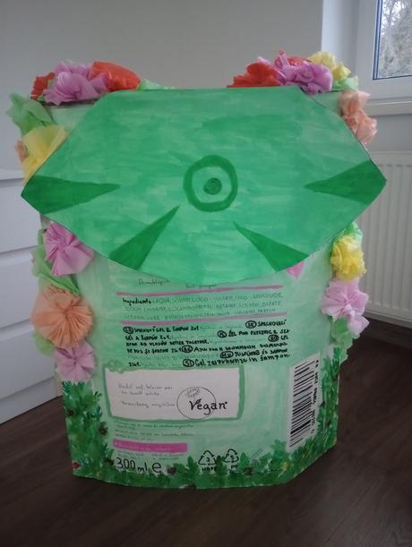 Karnevalová maska sprchový gél balea, 