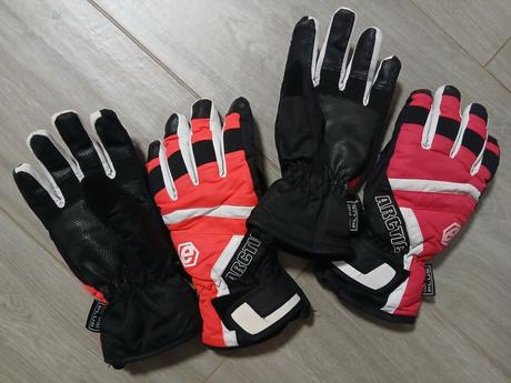 Lyžiarske rukavice 2x 140-152, 140