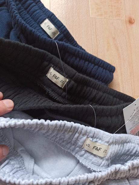 Tepláky nenosené 116, f&f,116