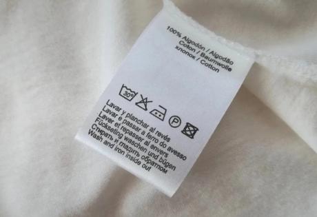 Top, tričko, maslovo-biele, veľkosť l, l