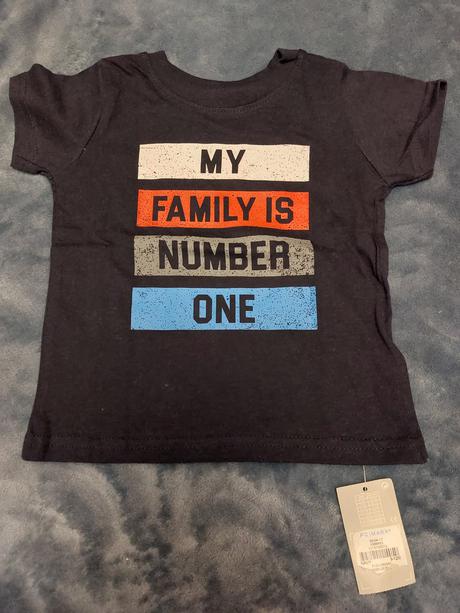 Tricko my family, primark,80