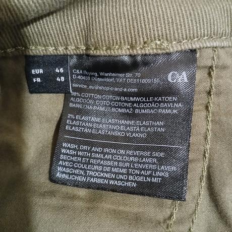 Pohodlné barel rifle s vysokým pásom, tchibo,46