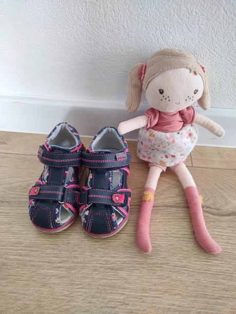 Kožené protetika sandále, veľ. 23, protetika,23