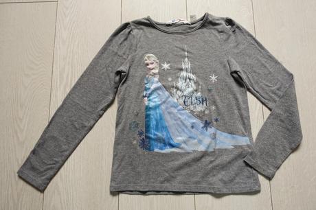 Tričko h&m frozen 134/140, h&m,134