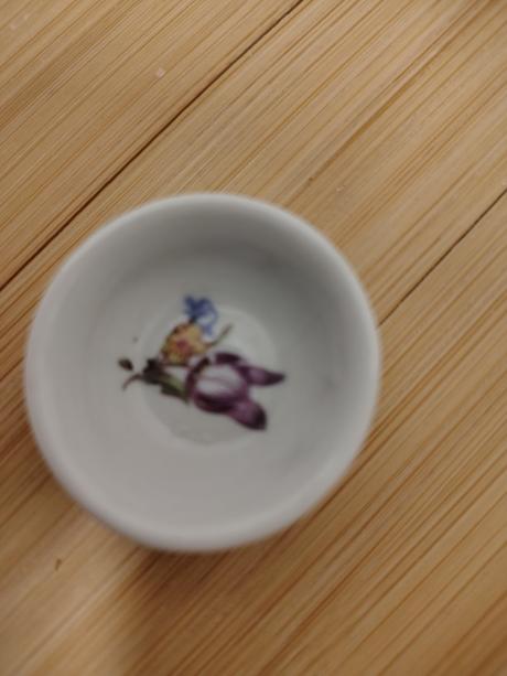 Vintage mini porcelán pre bábiky tulipán 3 ks 70.r,