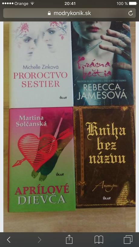 Kniha aprílové dievča,