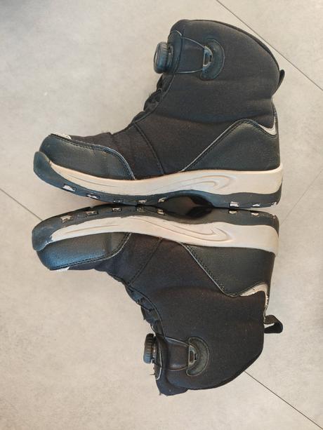 Detské zimné membránové topánky reima orm - black, reima,36