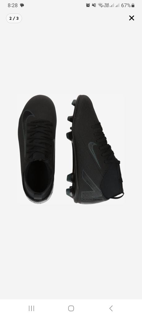 Kopačky ponozkove nike mercurial 4y, nike,35