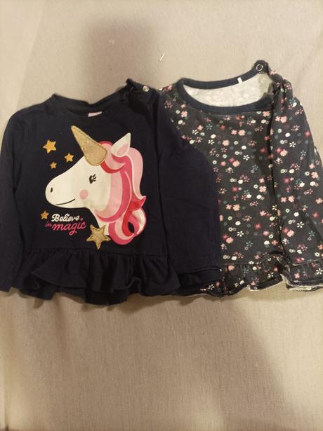 Tričká k legínam, topomini,80