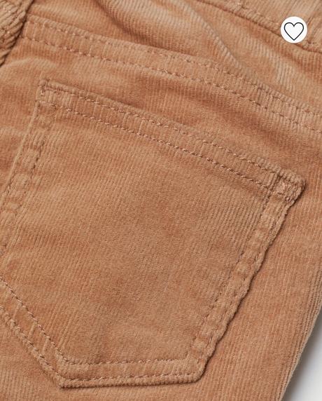 Hnedé jegginsy h&m 134cm, h&m,134