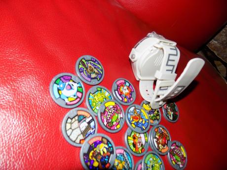 Yo-kai hodinky+príšery+mince,