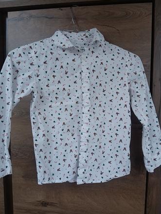 Vianočná košeľa, sinsay,128