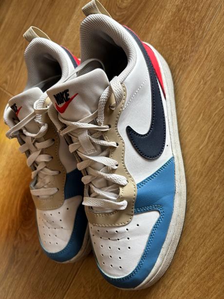 Chlapčenské kožene tenisky nike court, nike,39