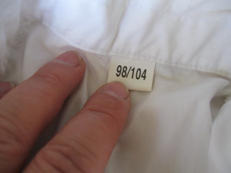 Chlapčenská biela košeľa + vesta, 98/104, 98