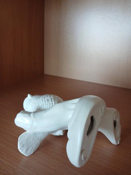 Keramický vtáčik na konári 14 cm,