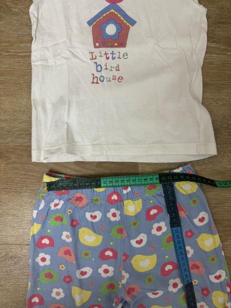 2x pyžamko mačičkové a vtáčikové, f&f,104