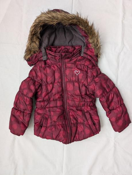 Dievčenská zimná bunda, lupilu,116